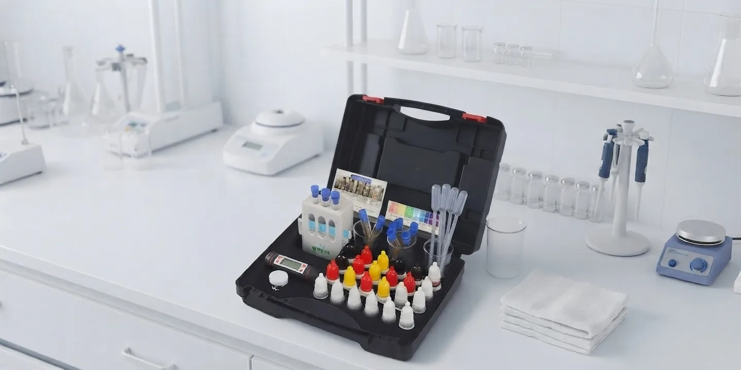 Kits de qualidade da água